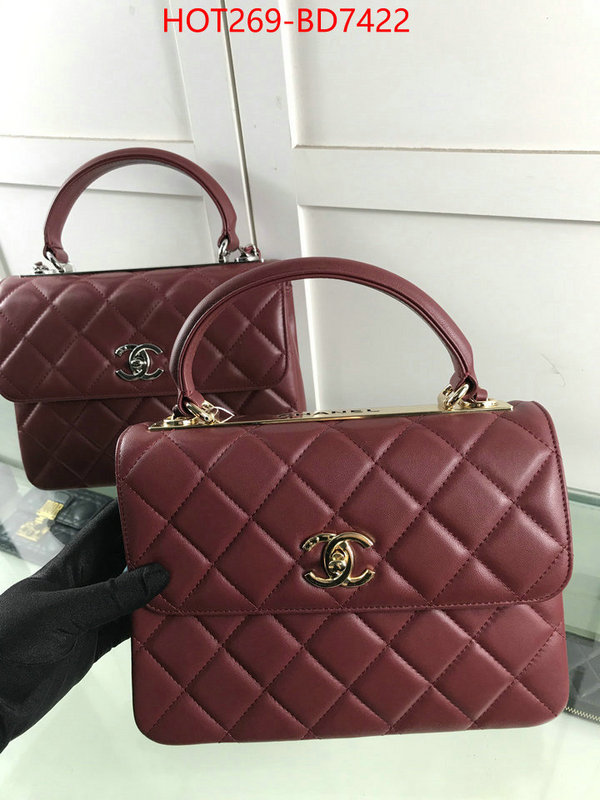 Chanel Bags(TOP)-Diagonal-,ID: BD7422,$: 269USD