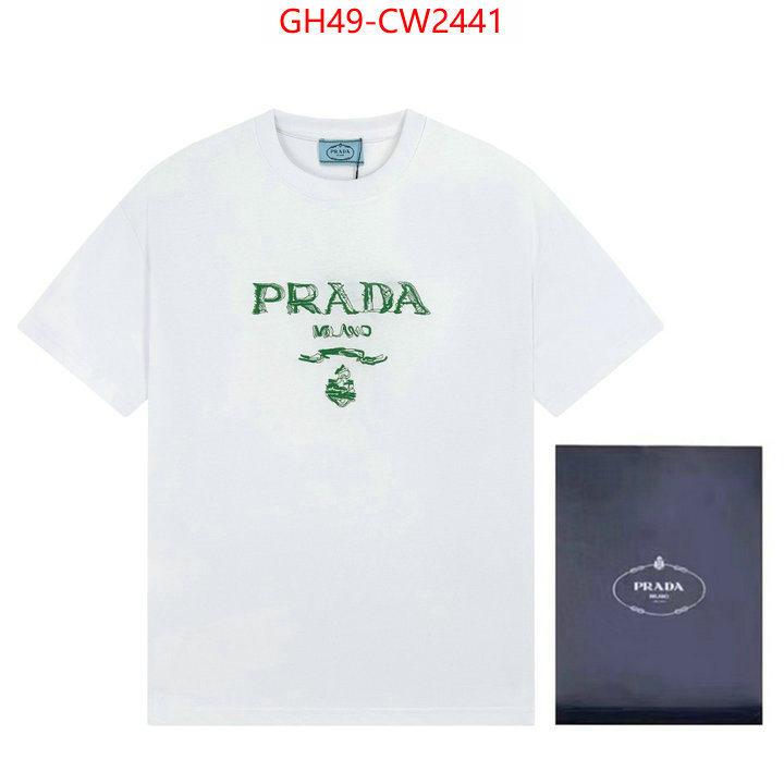 Clothing-Prada,luxury shop , ID: CW2441,$: 49USD