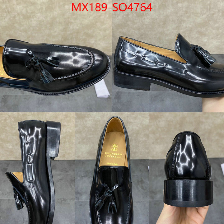 Men Shoes-Brunello Cucinelli,high quality 1:1 replica , ID: SO4764,$: 189USD