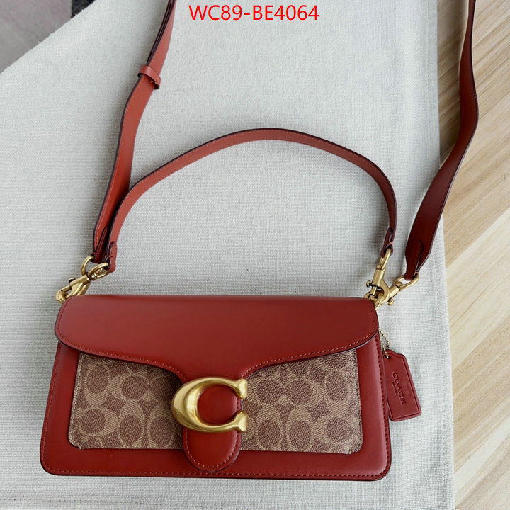 Coach Bags(4A)-Handbag-,highest quality replica ,ID: BE4064,$: 89USD