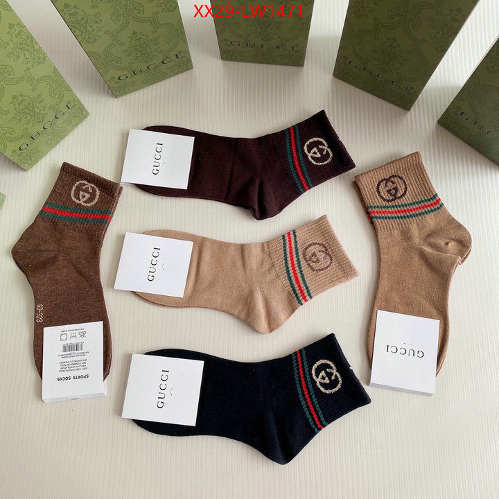 Sock-Gucci,top quality replica , ID: LW1471,$: 29USD