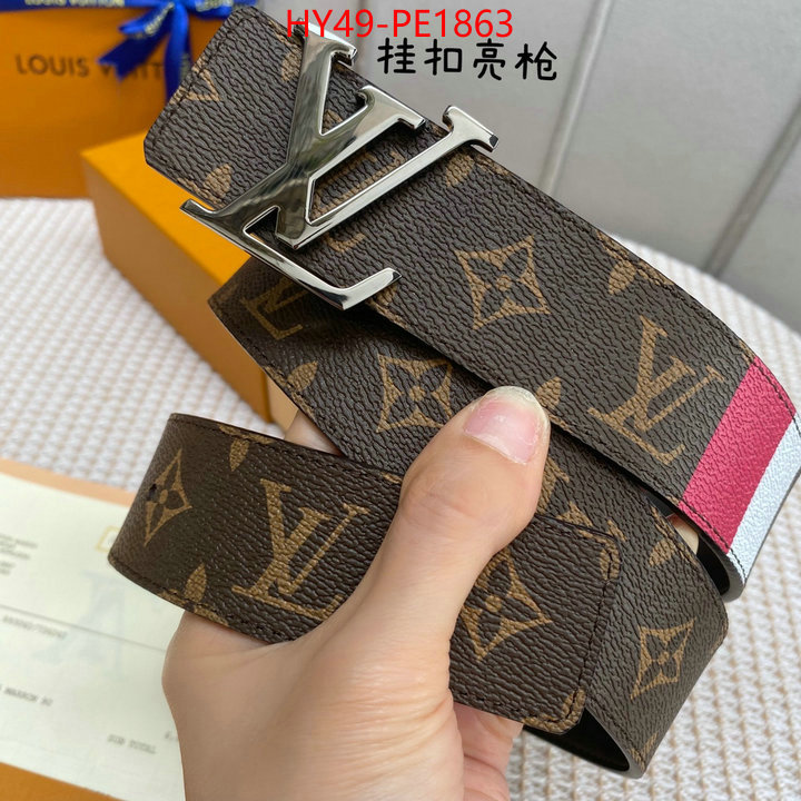 Belts-LV,outlet 1:1 replica , ID: PE1863,$: 49USD