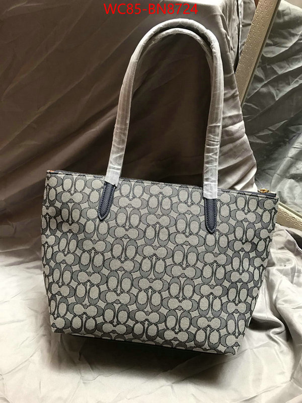 Coach Bags(4A)-Tote-,best replica 1:1 ,ID: BN8724,$: 85USD