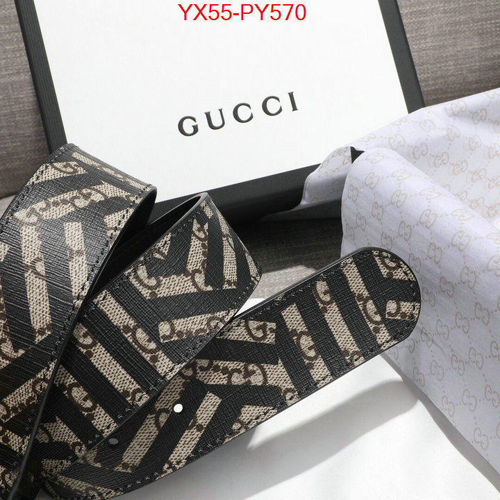 Belts-Gucci,best quality replica , ID: PY570,$:55USD