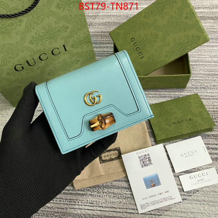 Gucci Bags(TOP)-Wallet-,ID: TN871,$: 79USD