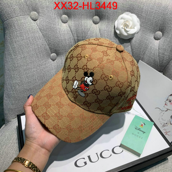 Cap (Hat)-Gucci,where to buy fakes , ID: HL3449,$: 32USD