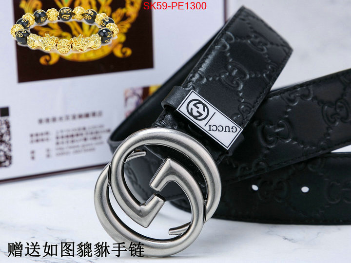 Belts-Gucci,mirror copy luxury , ID: PE1300,$: 59USD