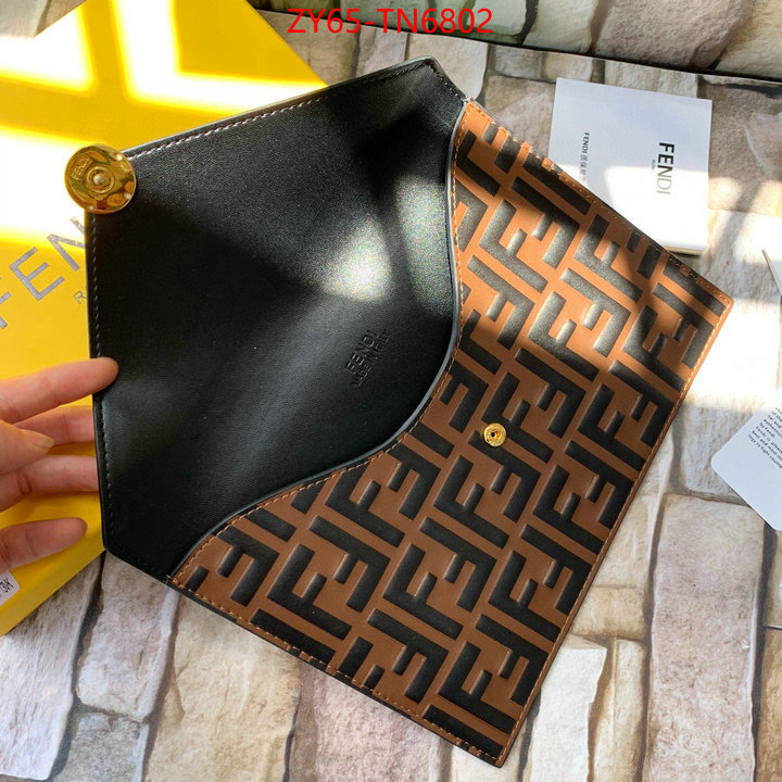 Fendi Bags(4A)-Wallet-,the most popular ,ID: TN6802,$: 65USD