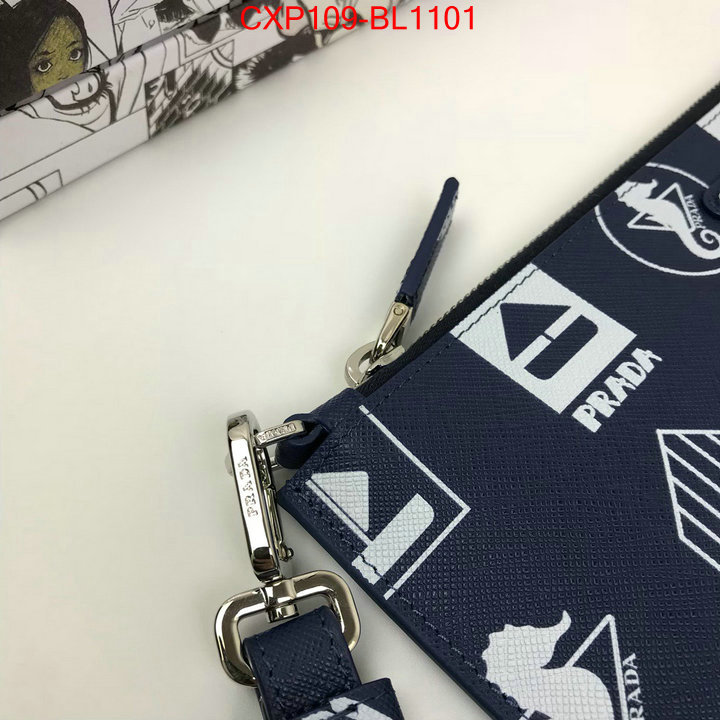 Prada Bags(TOP)-Clutch-,ID: BL1101,$: 109USD