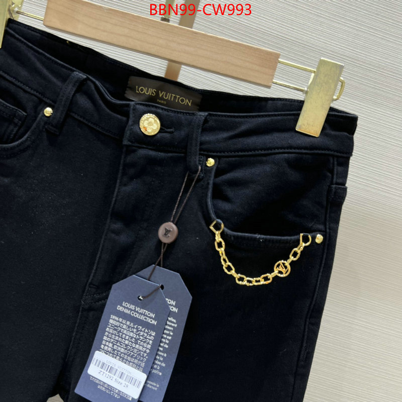 Clothing-LV,what is a counter quality , ID: CW993,$: 99USD