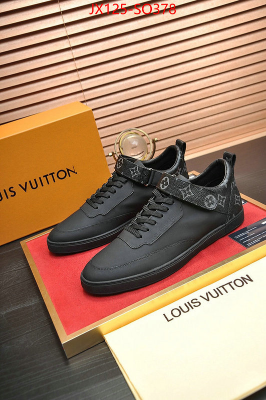 Men Shoes-LV,new 2023 , ID: SO378,$: 125USD