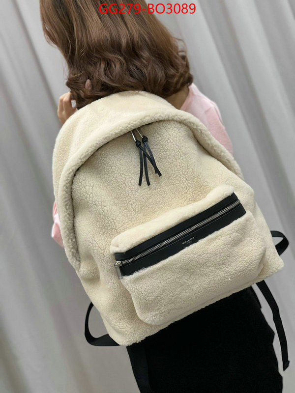 YSL Bag(TOP)-Backpack-,ID: BO3089,$: 279USD