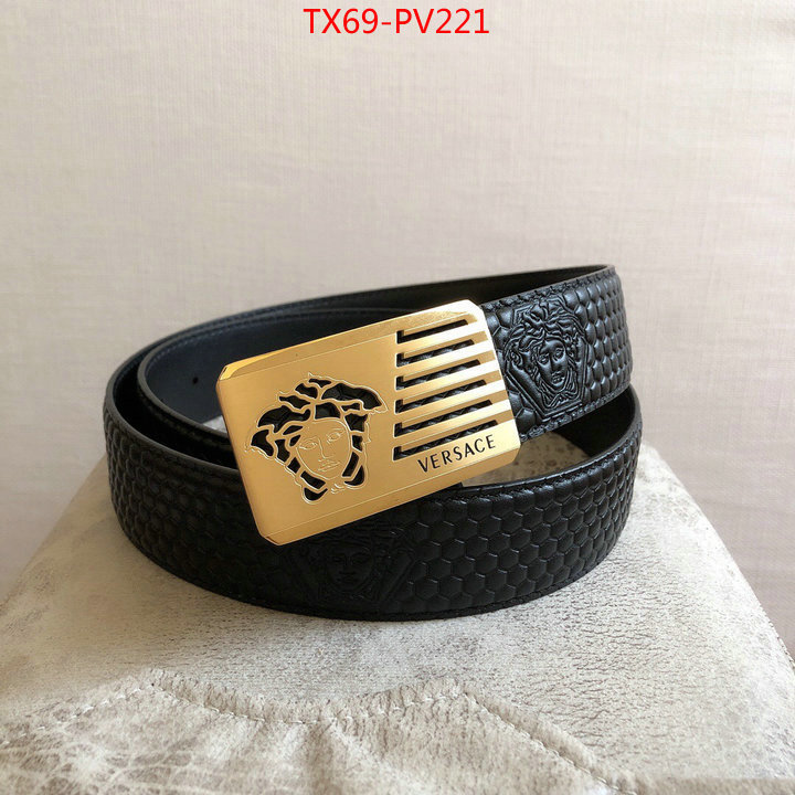 Belts-Versace,cheap replica , ID: PV221,$:69USD