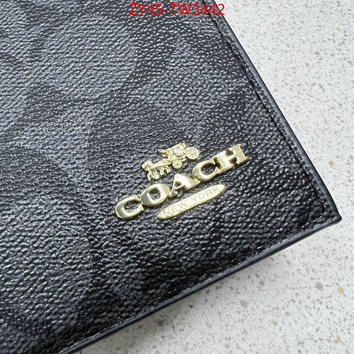 Coach Bags(4A)-Wallet,top ,ID: TW3442,$: 45USD