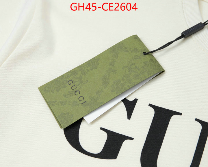 Clothing-Gucci,buy top high quality replica , ID: CE2604,$: 45USD