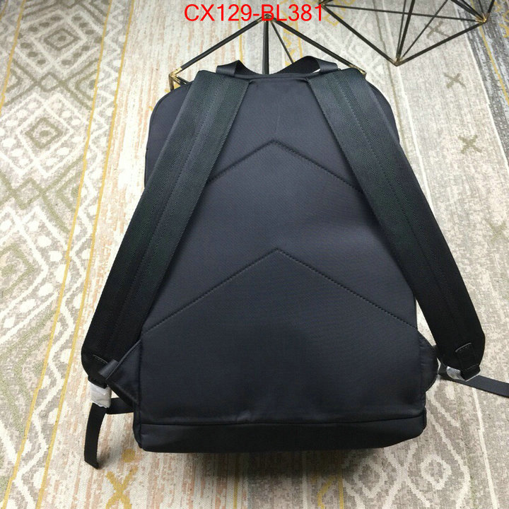 Prada Bags(4A)-Backpack-,aaaaa replica ,ID: BL381,$:129USD