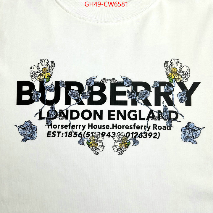 Clothing-Burberry,best quality designer , ID: CW6581,$: 49USD