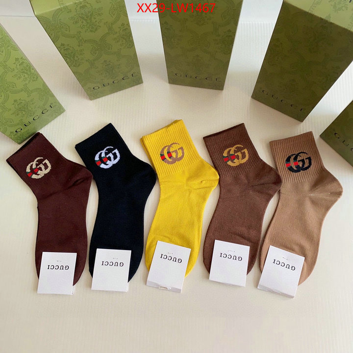 Sock-Gucci,aaaaa+ replica designer , ID: LW1467,$: 29USD