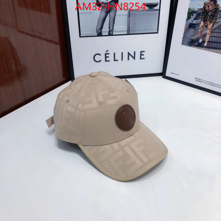 Cap (Hat)-Fendi,website to buy replica , ID: HN8254,$: 32USD