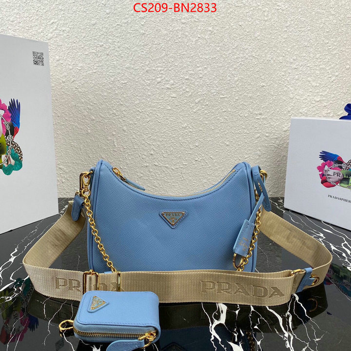 Prada Bags(TOP)-Re-Edition 2005,ID: BN2833,$: 209USD