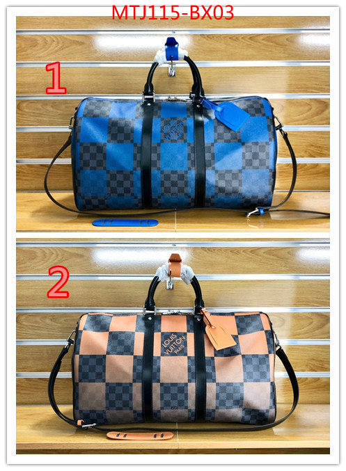 LV Bags(4A)-Keepall BandouliRe 45-50-,aaaaa replica ,ID: BX03,$: 115USD