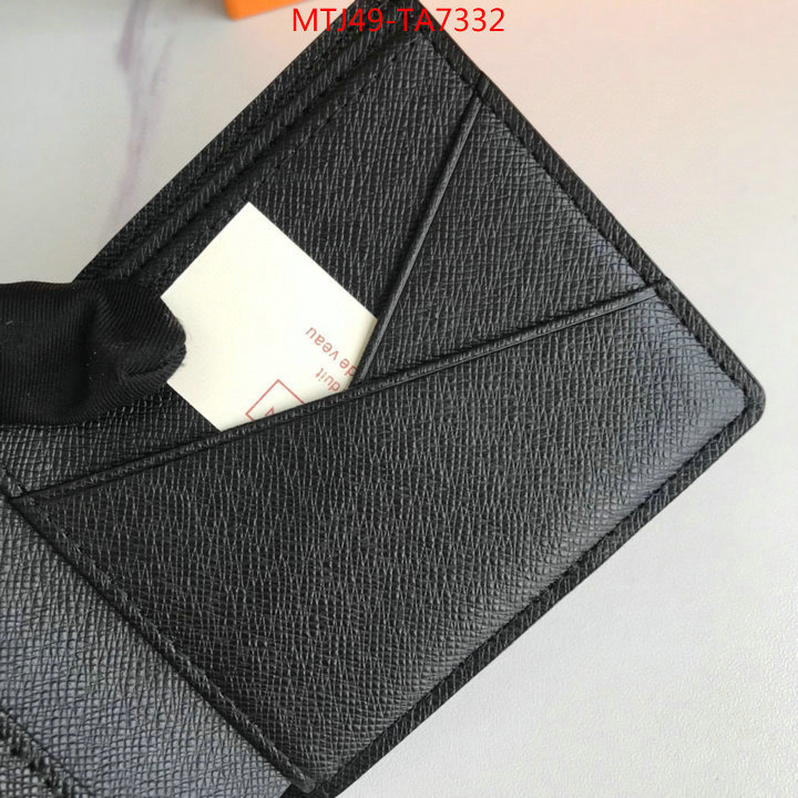 LV Bags(4A)-Wallet,ID: TA7332,$: 49USD