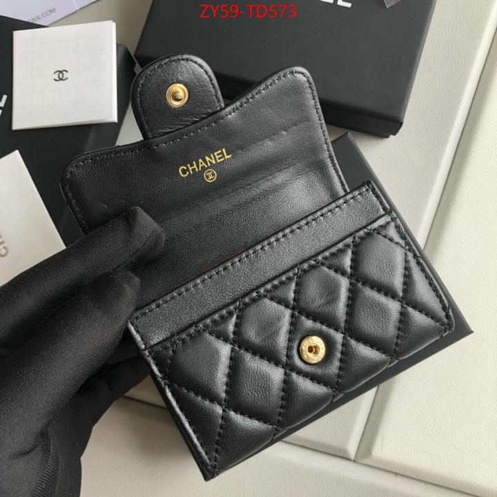 Chanel Bags(4A)-Wallet-,ID: TD573,$: 59USD