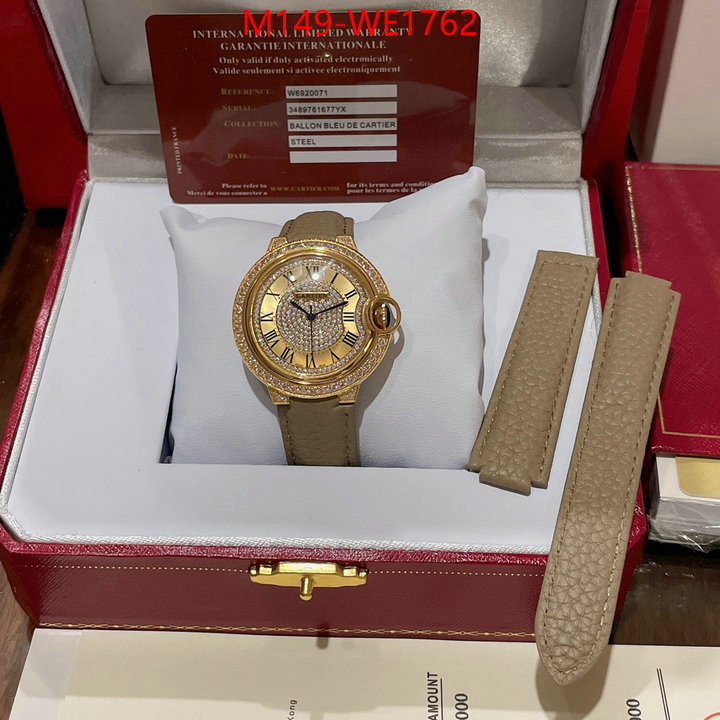 Watch(4A)-Cartier,best aaaaa , ID: WE1762,$: 149USD