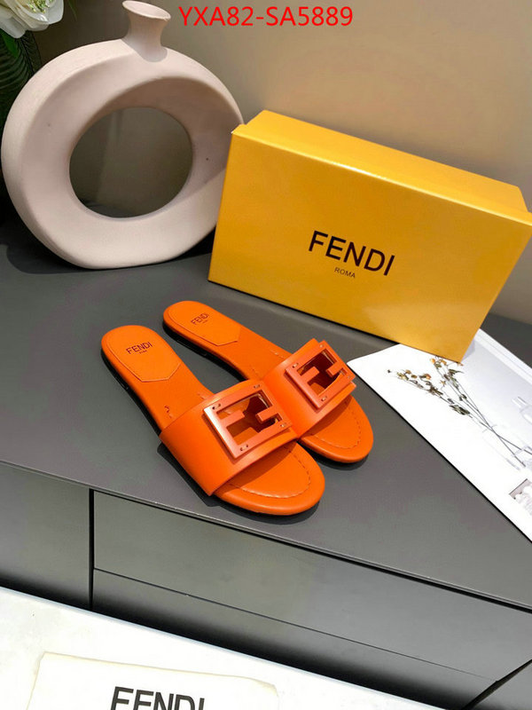 Women Shoes-Fendi,replica shop , ID: SA5889,$: 82USD