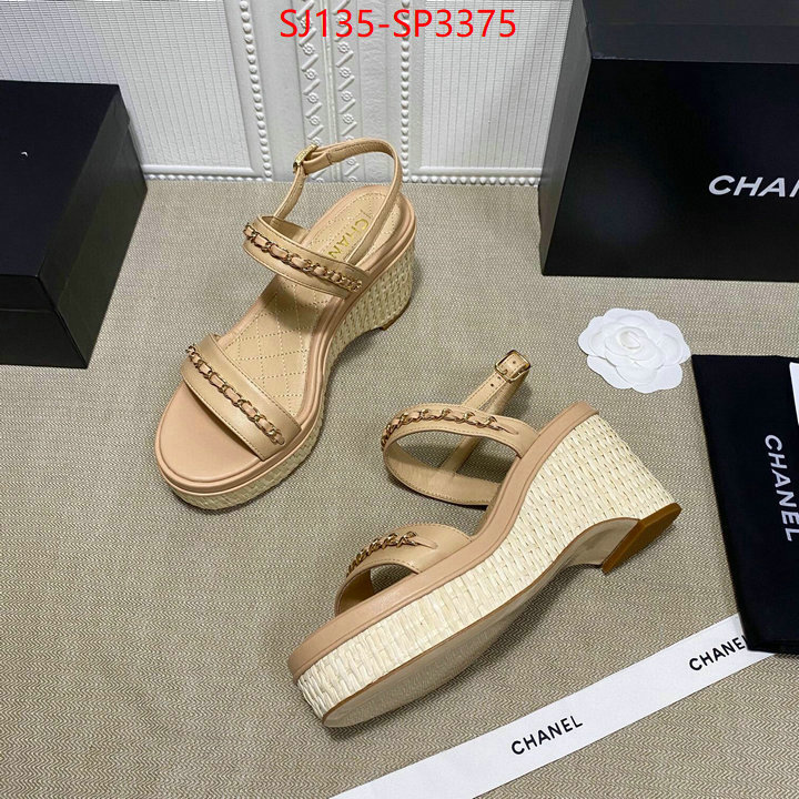 Women Shoes-Chanel,new , ID: SP3375,$: 135USD