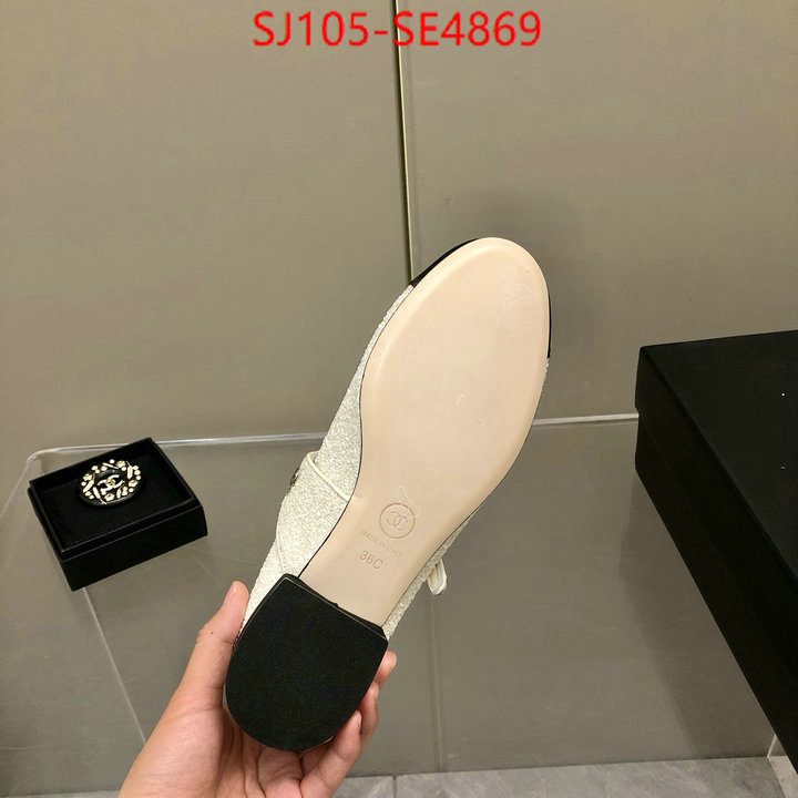 Women Shoes-Chanel,aaaaa quality replica , ID: SE4869,$: 105USD