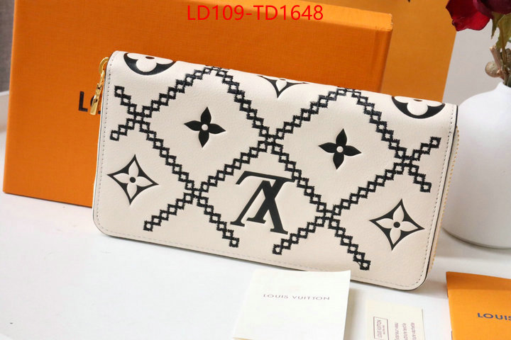 LV Bags(TOP)-Wallet,ID: TD1648,$: 109USD