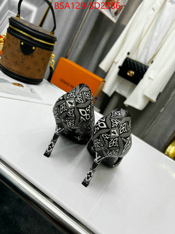 Women Shoes-LV,1:1 replica , ID: SD2386,$: 129USD