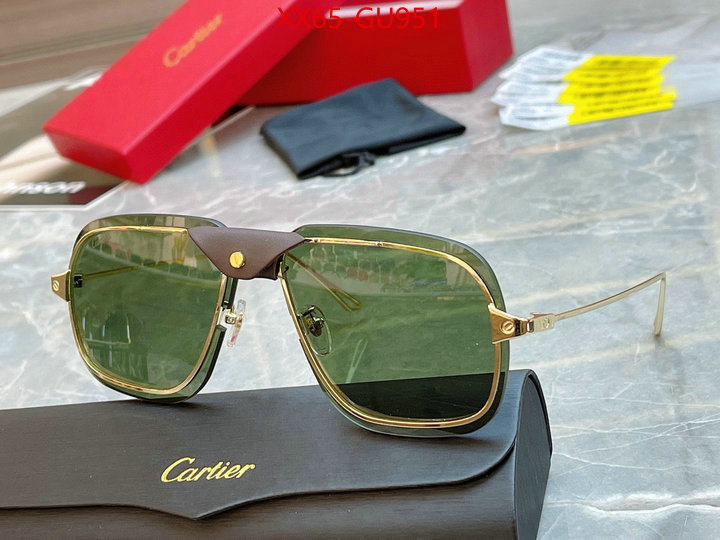 Glasses-Cartier,replica 1:1 high quality , ID: GU951,$: 65USD