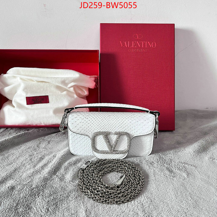 Valentino Bags (TOP)-LOC-V Logo ,the best quality replica ,ID: BW5055,$: 259USD