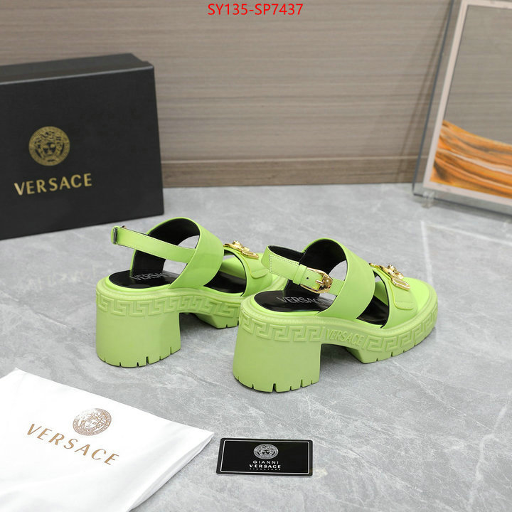 Women Shoes-Versace,fake designer , ID: SP7437,$: 135USD