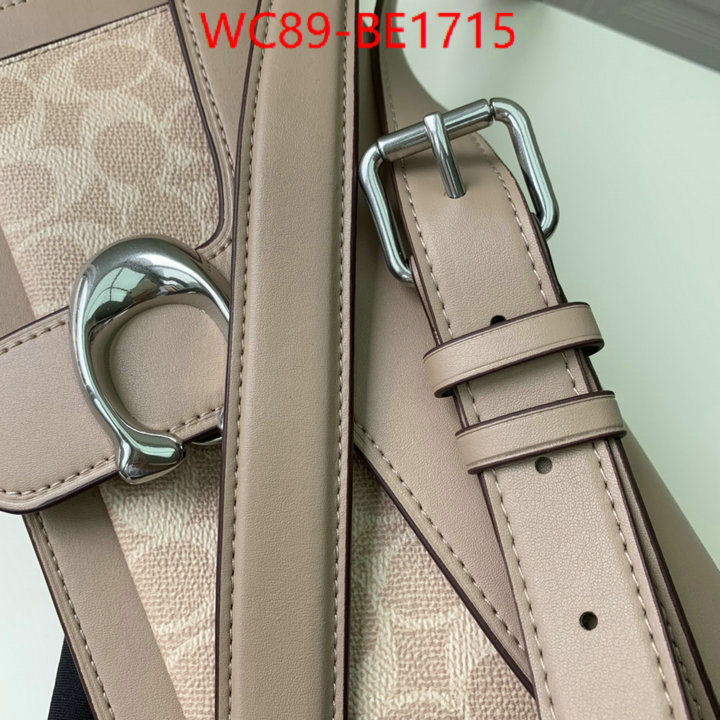 Coach Bags(4A)-Handbag-,cheap high quality replica ,ID: BE1715,$: 89USD