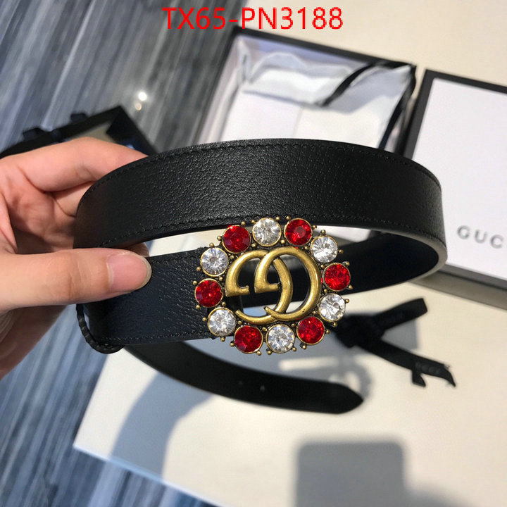 Belts-Gucci,designer 1:1 replica , ID: PN3188,$: 65USD