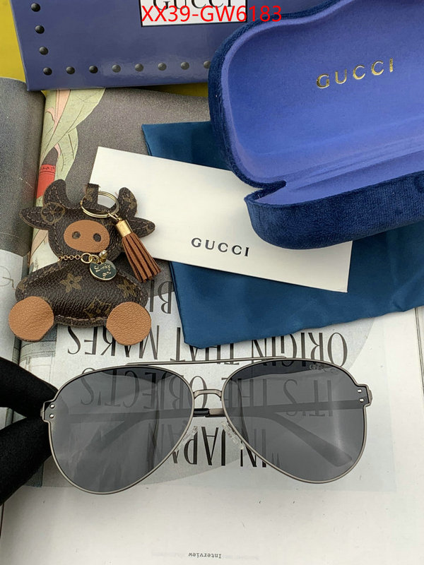 Glasses-Gucci,replica 1:1 , ID: GW6183,$: 39USD