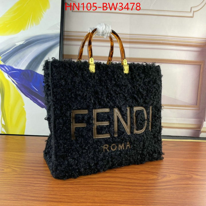 Fendi Bags(4A)-Sunshine-,wholesale ,ID: BW3478,$: 105USD