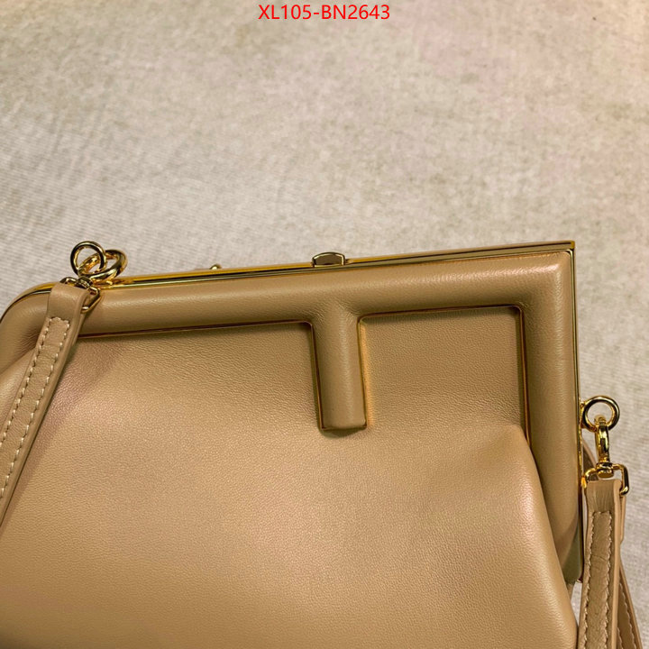 Fendi Bags(4A)-First Series-,wholesale 2023 replica ,ID: BN2643,$: 105USD