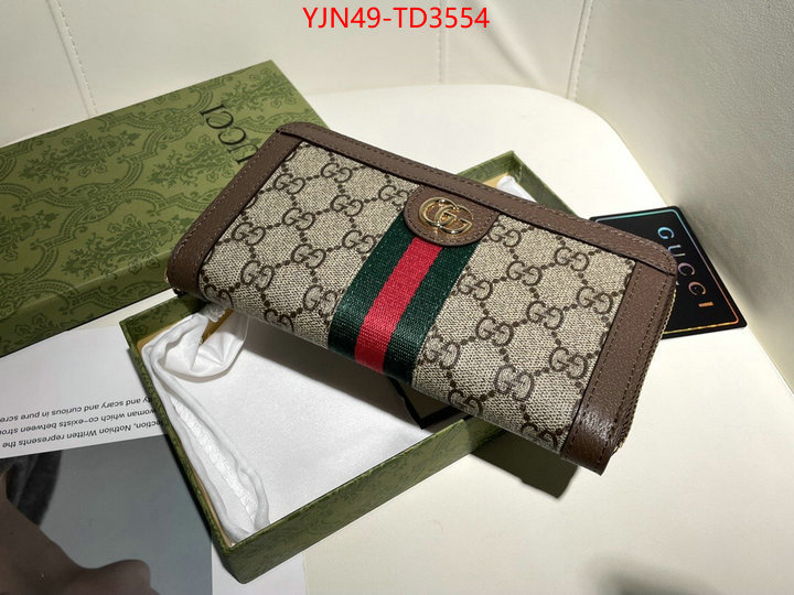 Gucci Bags(4A)-Wallet-,wholesale sale ,ID: TD3554,$: 49USD