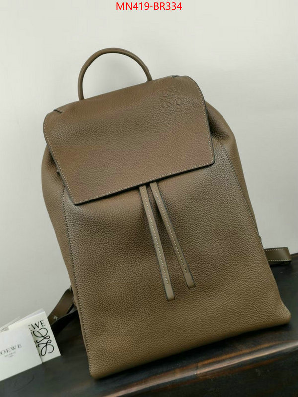 Loewe Bags(TOP)-Backpack-,online from china designer ,ID: BR334,$: 419USD