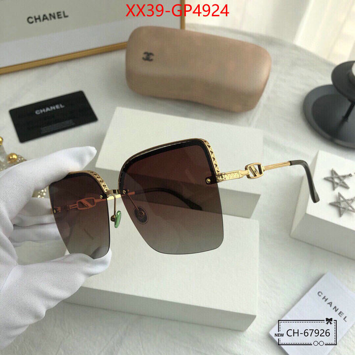 Glasses-Chanel,top perfect fake , ID: GP4924,$: 39USD