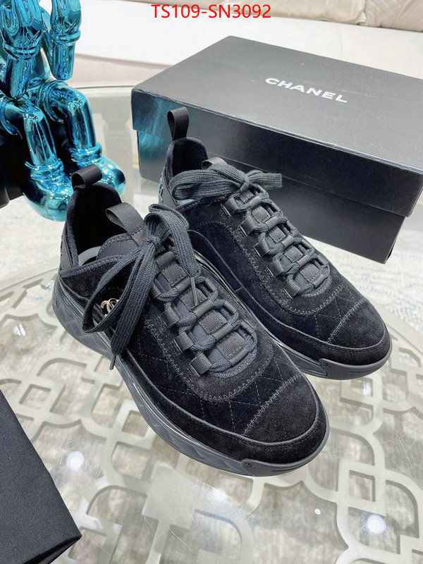 Women Shoes-Chanel,top fake designer , ID: SN3092,$: 109USD