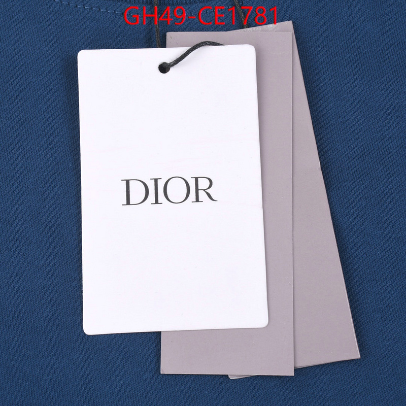 Clothing-Dior,replica shop , ID: CE1781,$: 49USD