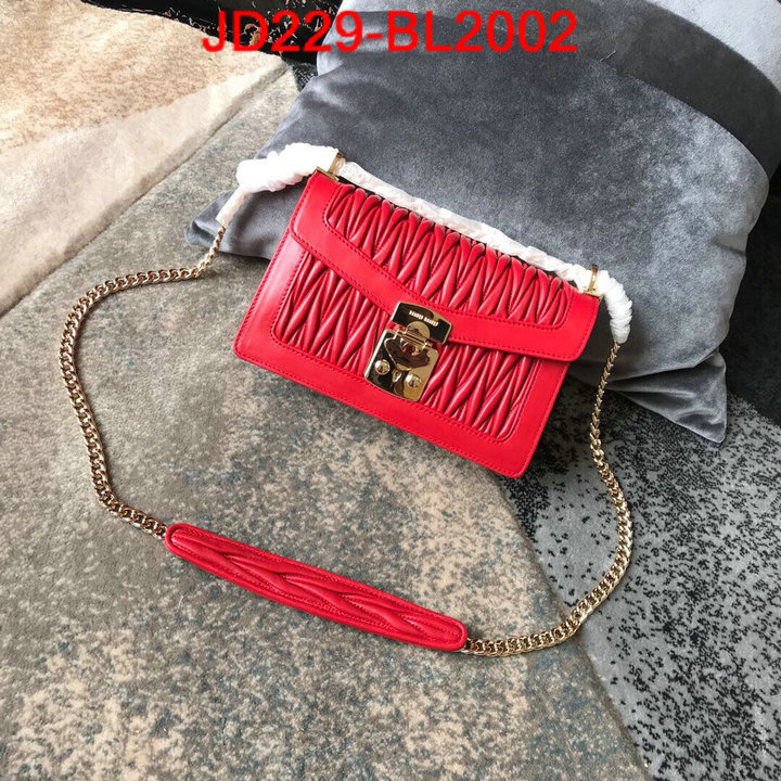 Miu Miu Bags(TOP)-Diagonal-,found replica ,ID: BL2002,$: 229USD