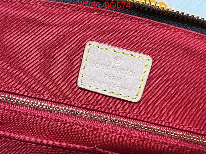 LV Bags(4A)-Handbag Collection-,what is a 1:1 replica ,ID: BO674,$: 95USD