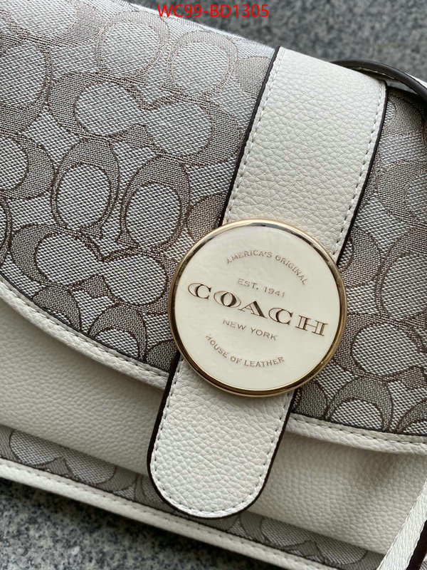 Coach Bags(4A)-Diagonal,best replica 1:1 ,ID: BD1305,$: 99USD