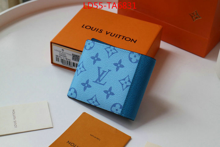 LV Bags(TOP)-Wallet,ID: TA6831,$: 55USD